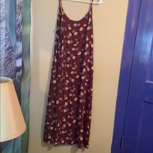 My Michelle Long Maroon Summer Dress
